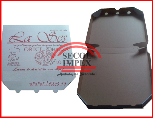 Cutii pizza personalizate