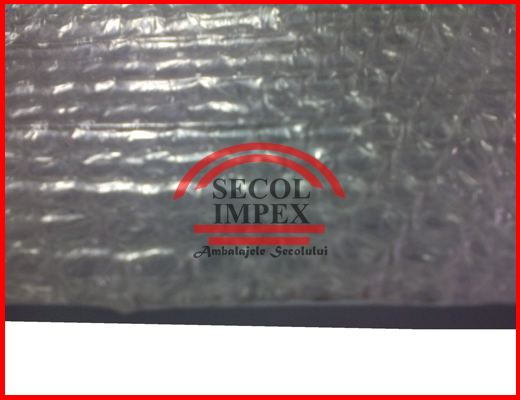 Folie cu bule aluminizata