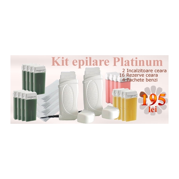 Kit 4 epilare Platinum