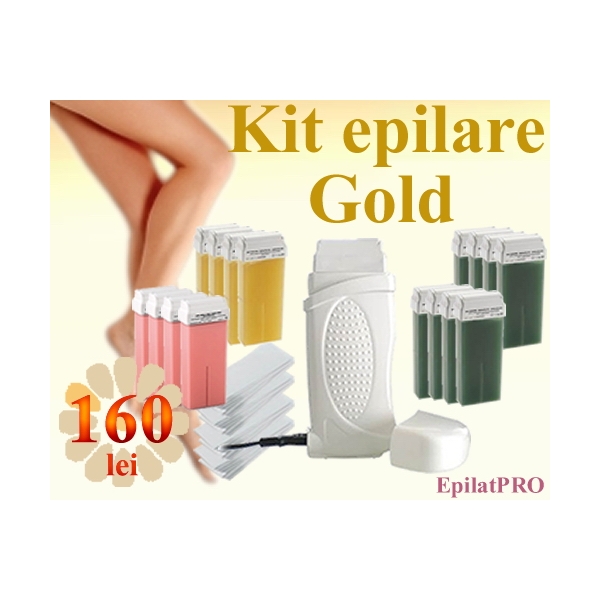 Kit 3 epilare Gold