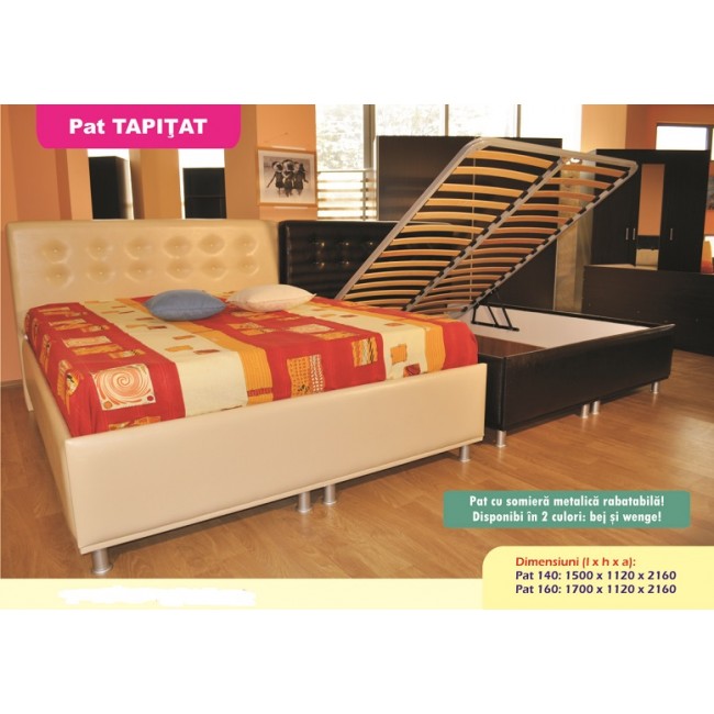Paturi tapitate dormitor