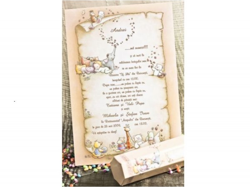 Invitatii botez