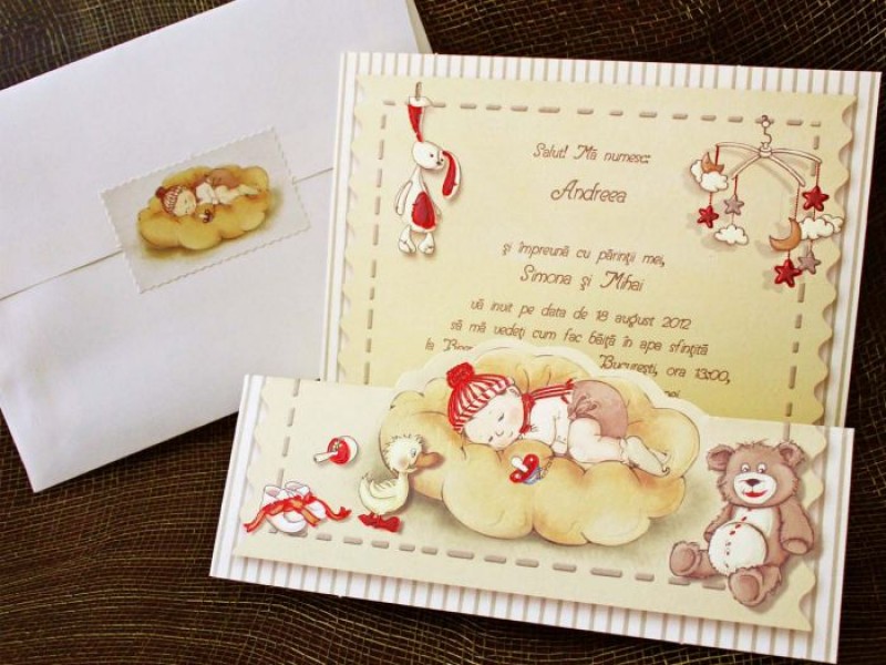Invitatii botez