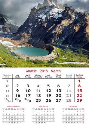 Calendare personalizate