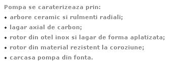 Pompe circulatie