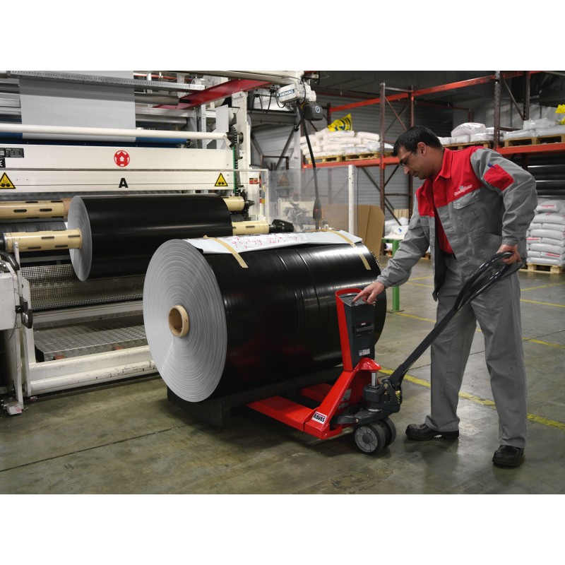 Transpalet cu cantar