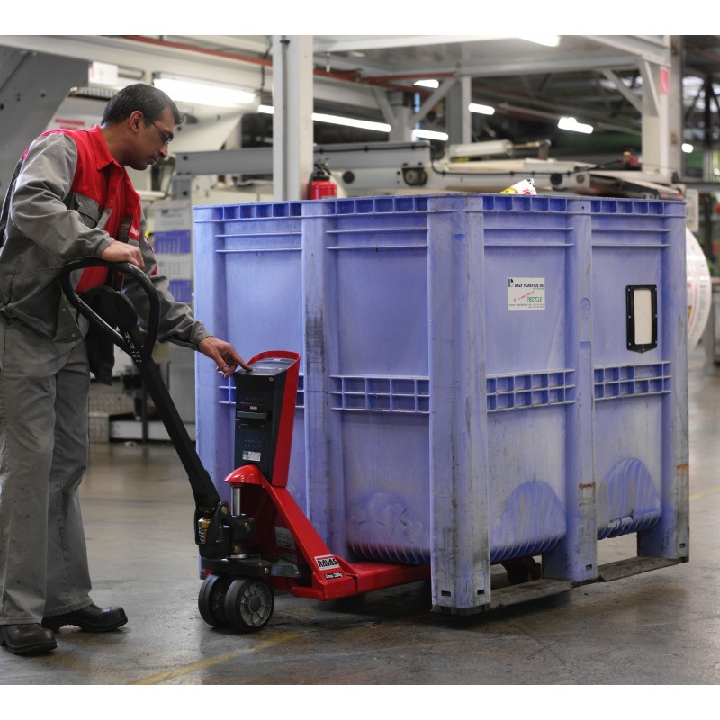 Transpalet cu cantar