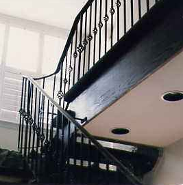 Balustrade interior fier forjat