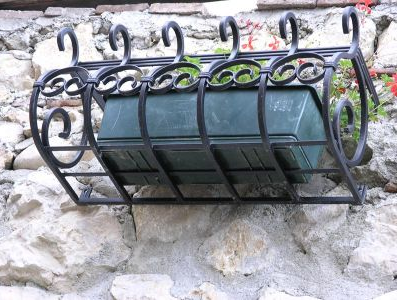 Jardiniere fier forjat