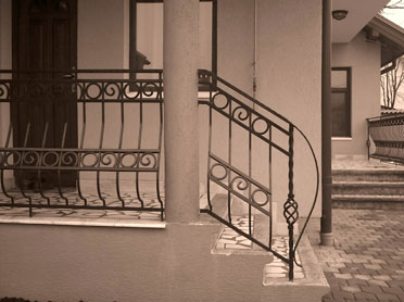 Balustrade interior fier forjat