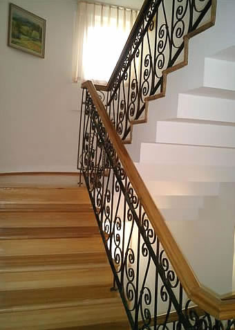 Balustrade interior fier forjat