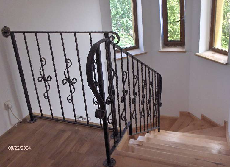 Balustrade interior fier forjat