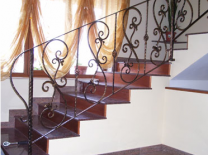 Balustrade interior fier forjat