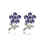 Cercei cu swarovski