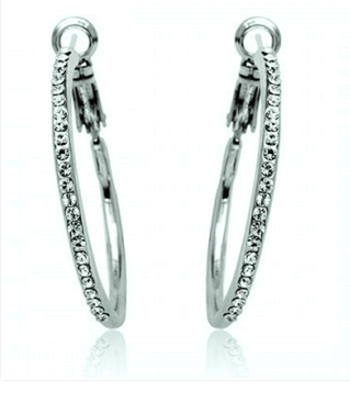 Cercei placati cu aur