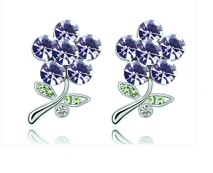 Cercei placati cu aur