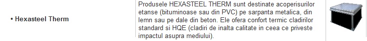 Cupolete Hexasteel Therm