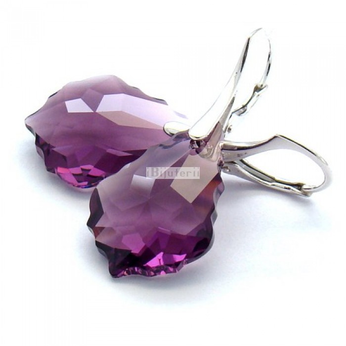 Cercei cu cristale Swarovski