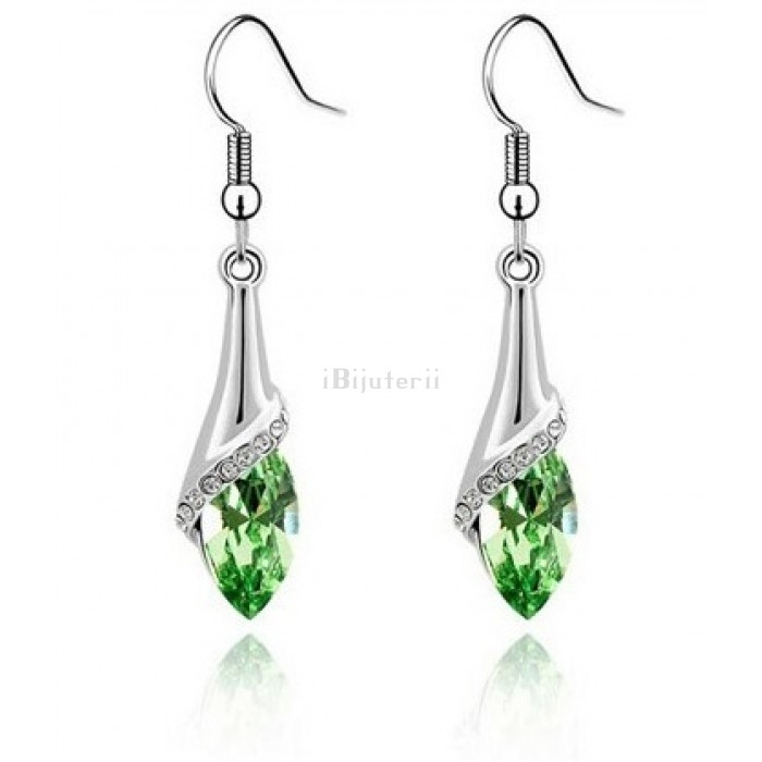 Cercei placati cu aur