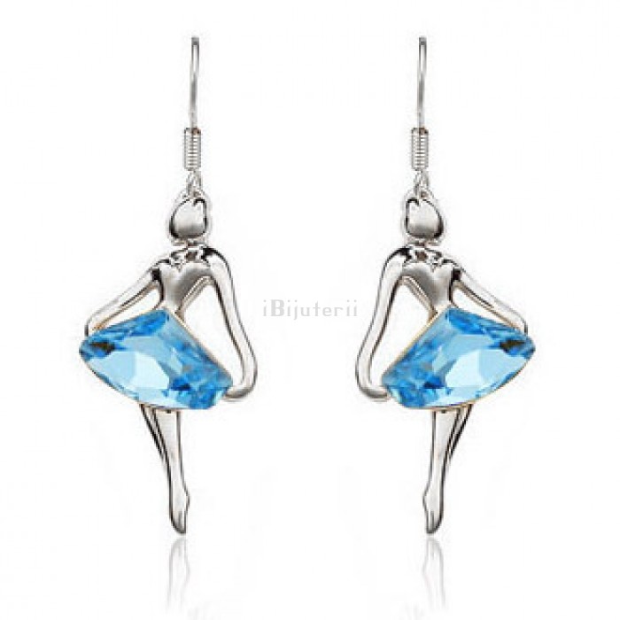 Cercei placati cu aur