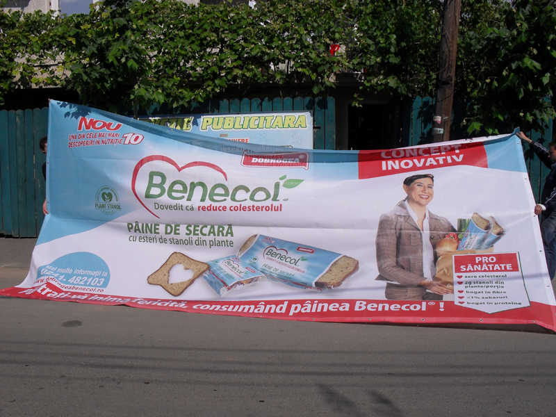 Bannere publicitare outdoor