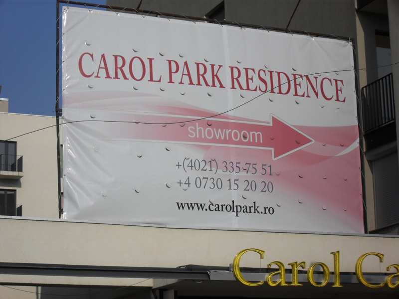 Bannere publicitare outdoor