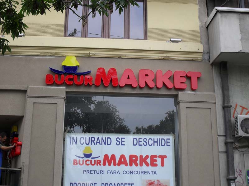 Litere volumetrice Bucuresti