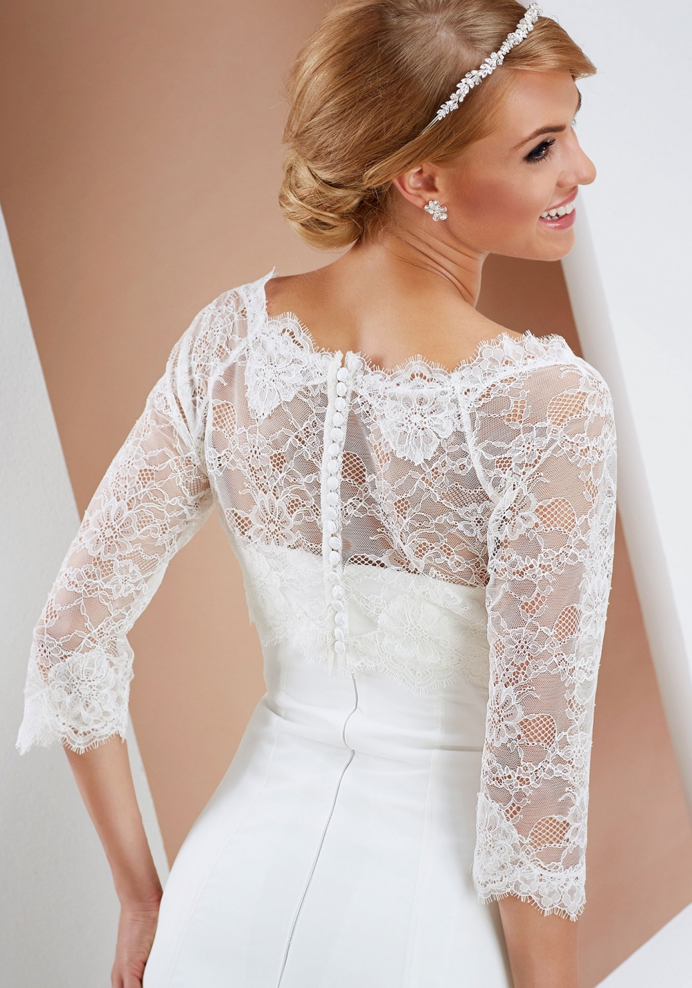 Bolero  mireasa din dantela E166