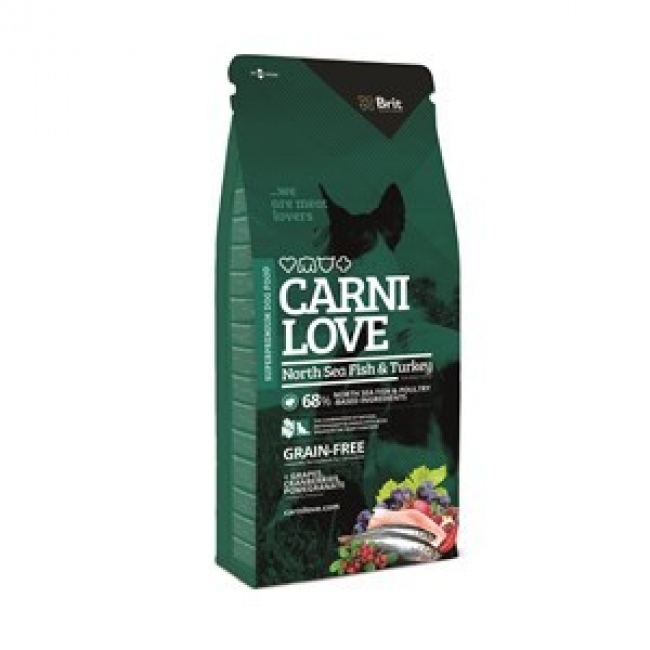 NorthSea Peşte/Curcan 12kg - CARNILOVE