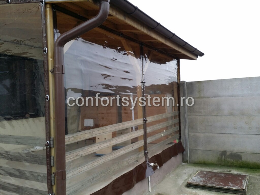 Inchideri terase plastic