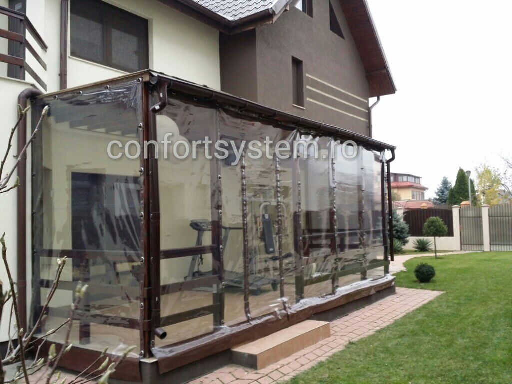 Inchideri terase plastic