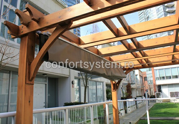 Pergola lemn stratificat