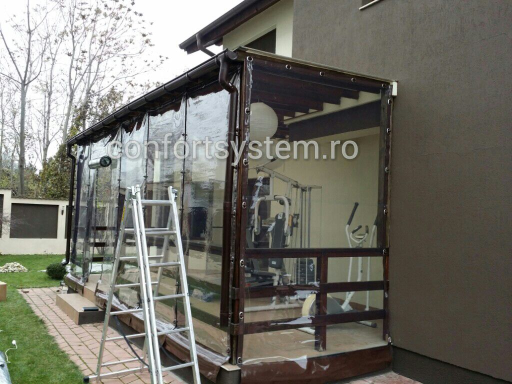 Inchideri terase plastic