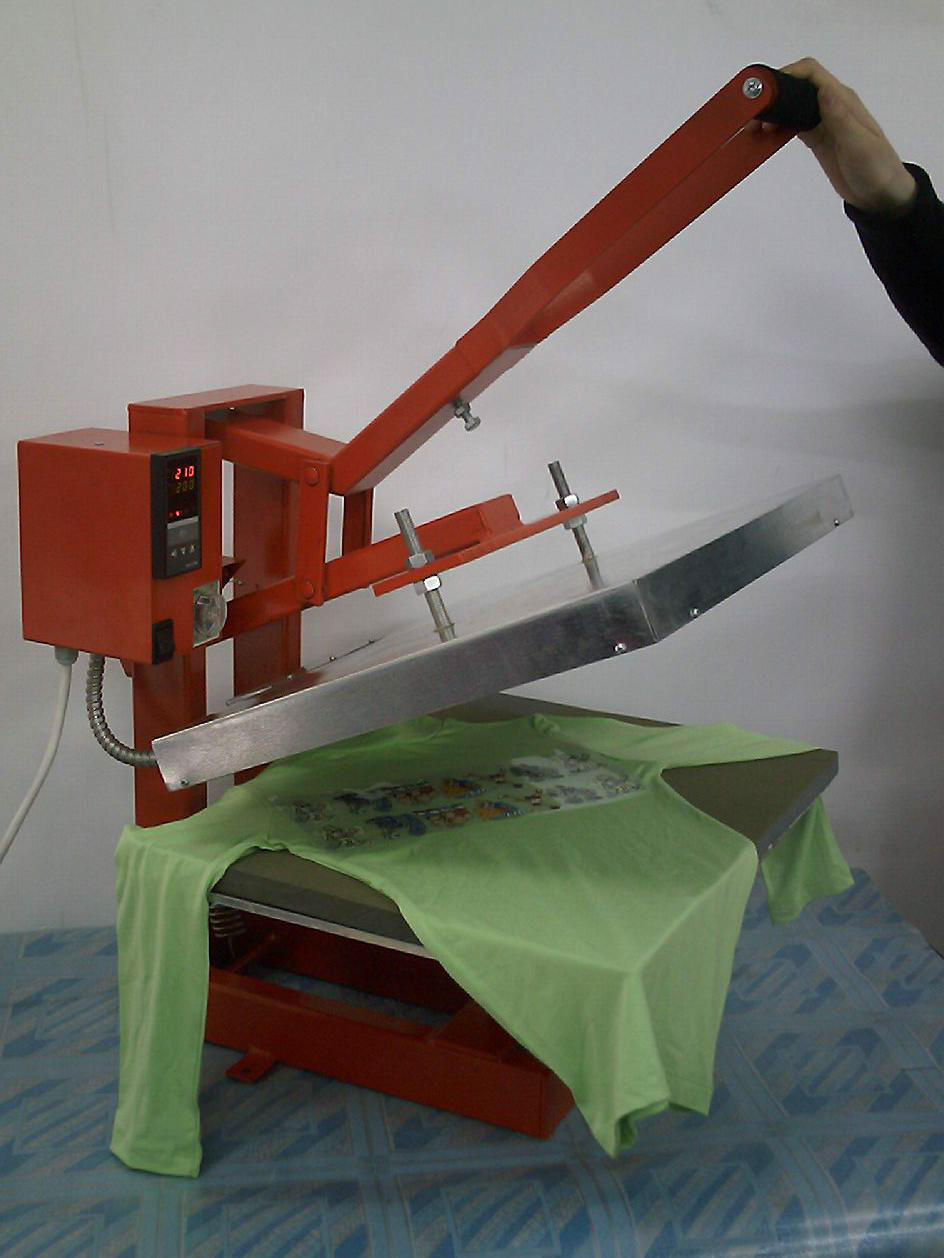 Prese transfer termic textile