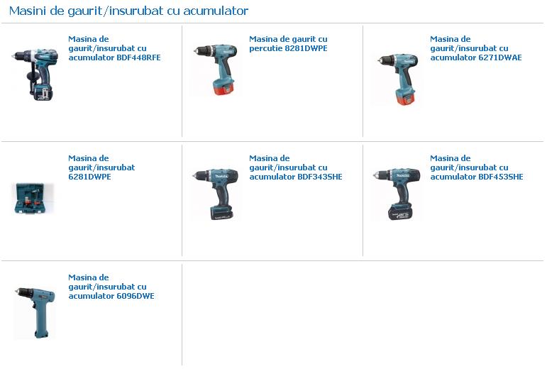 Masina de gaurit si insurubat cu acumulator
