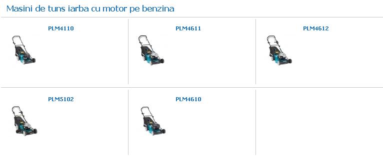 Masina de tuns iarba cu motor pe benzina
