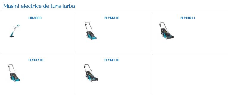 Masina electrica de tuns iarba