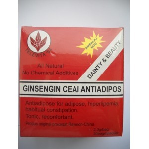 Ceai antiadipos cu gineseng