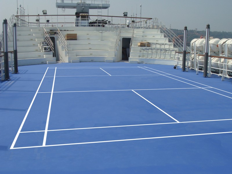 Pardoseli sportive terenuri exterioare