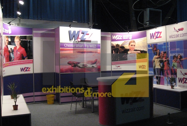 Standuri expozitionale personalizate