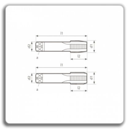 SET 2 tarozi pentru filet BSF DIN 2181 N D, C