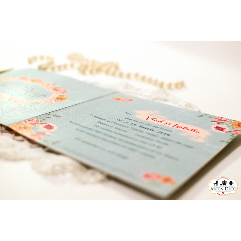 Invitatii nunta personalizate