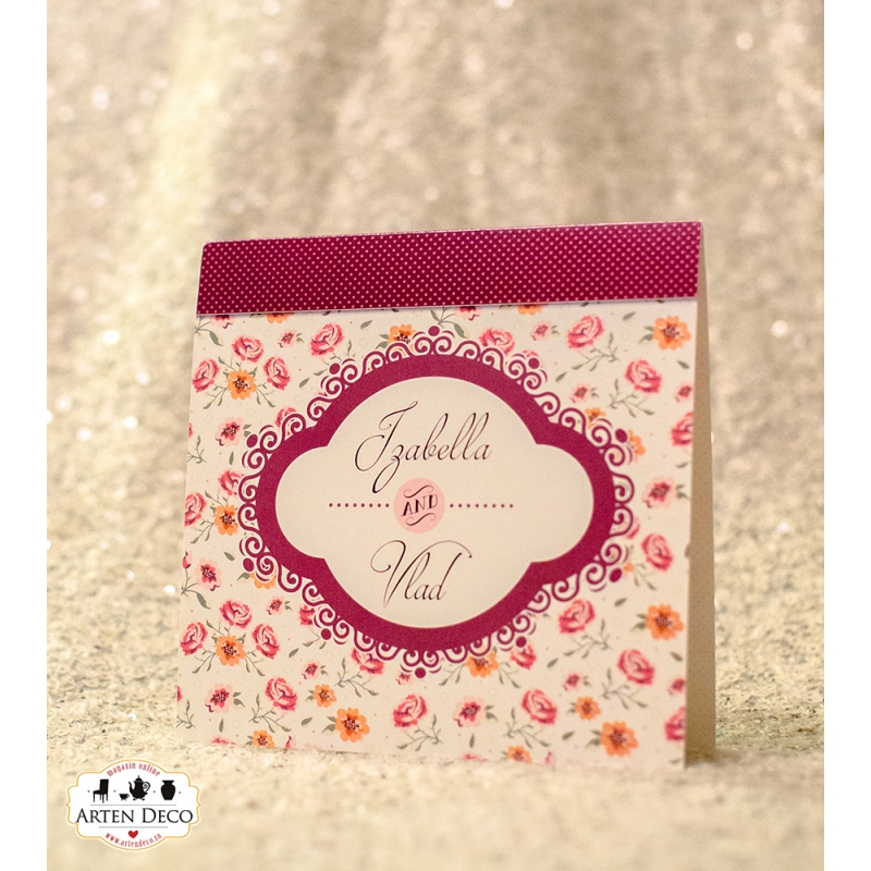 Invitatii nunta personalizate