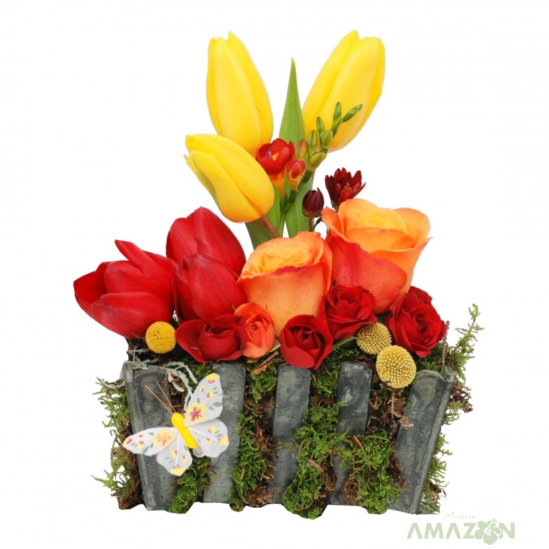 Aranjamente florale de primavara