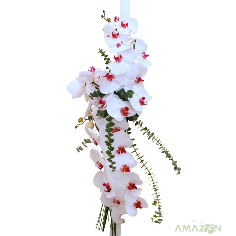 Lumanare Botez Phalaenopsis Red Lips