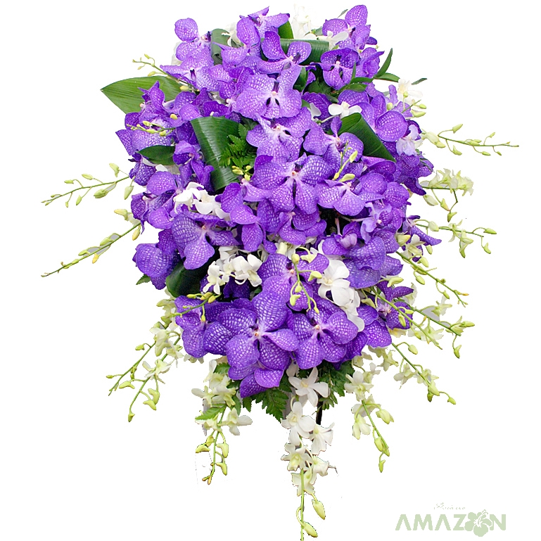 Aranjament funerar Orhidee Vanda