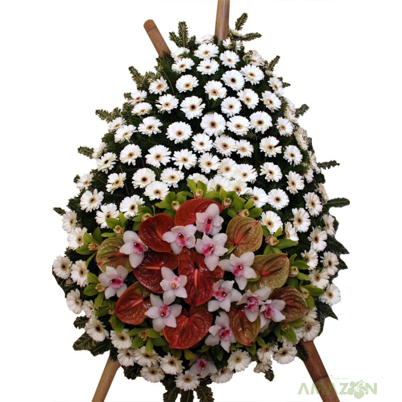 Coroana - Clasica - Gerbera