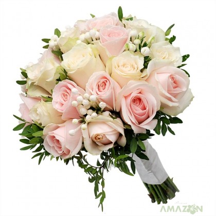 Buchet mireasa Sweet si Bouvardia