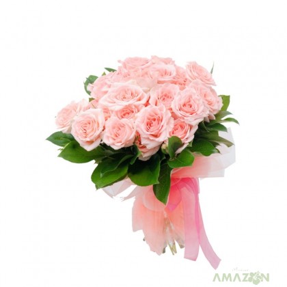 Buchet din trandafiri roz