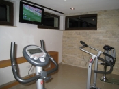 Sala fitness Pensiunea Stupina